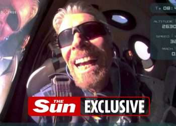 Richard Branson and says he’s ‘ignoring’ rival Jeff Bezos’ jibes following ‘extreme’ 4 mins in space