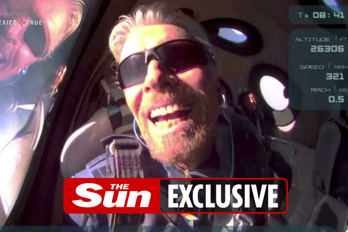 Richard Branson and says he’s ‘ignoring’ rival Jeff Bezos’ jibes following ‘extreme’ 4 mins in space