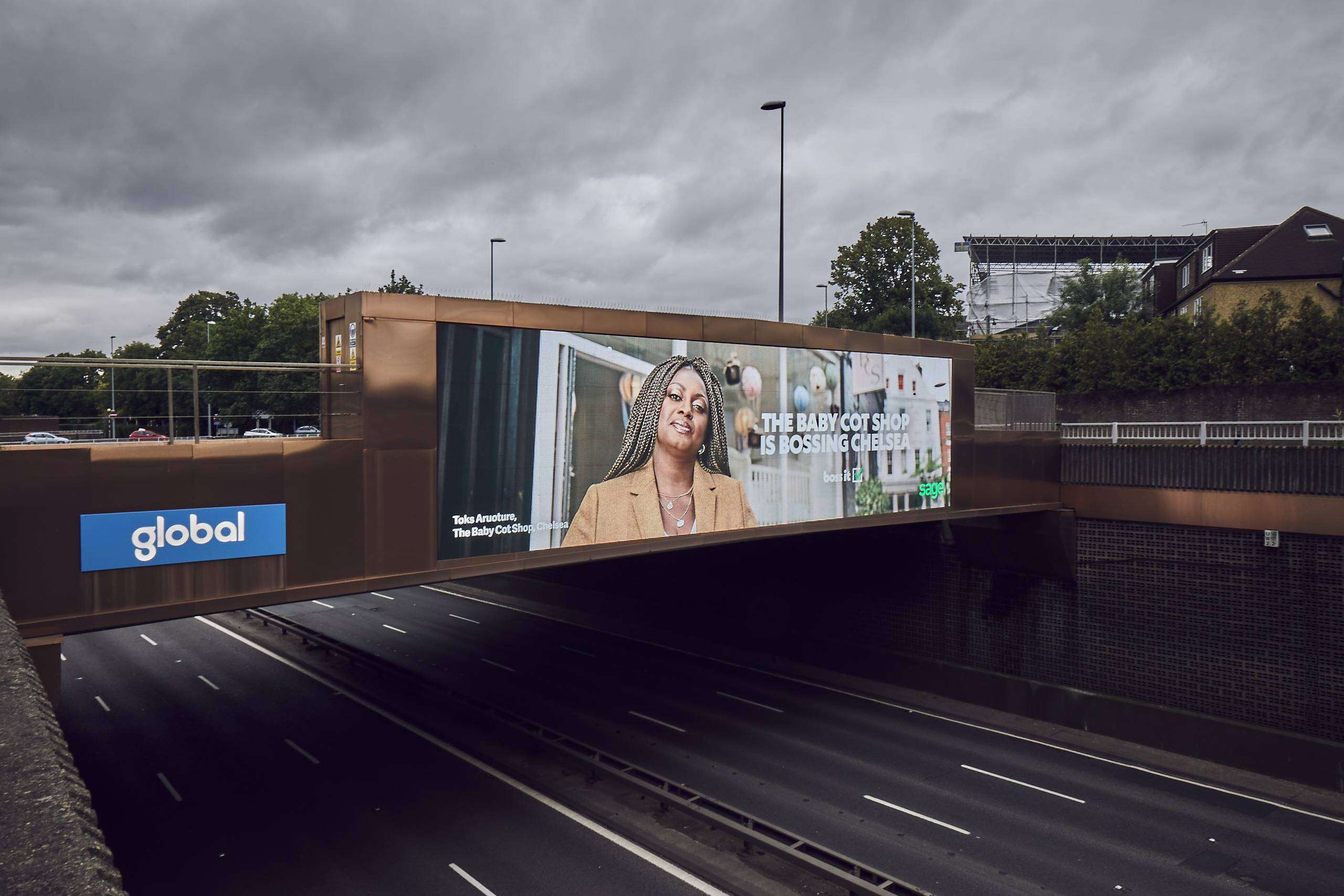 The Baby Cot Shop Founder Becomes New Face Of London Billboards