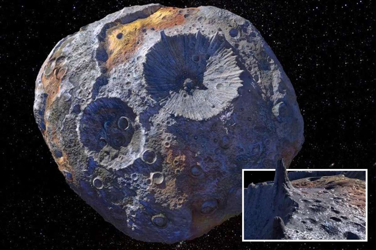 Nasa to visit $10,000quadrillion ‘GOLDEN asteroid’ that could make everyone on Earth a billionaire