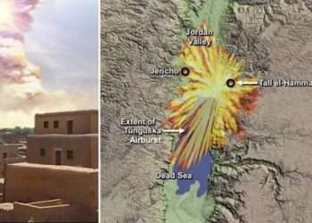 Giant space rock blast 1,000 times stronger than an atomic bomb wiped out city 4,000 years ago