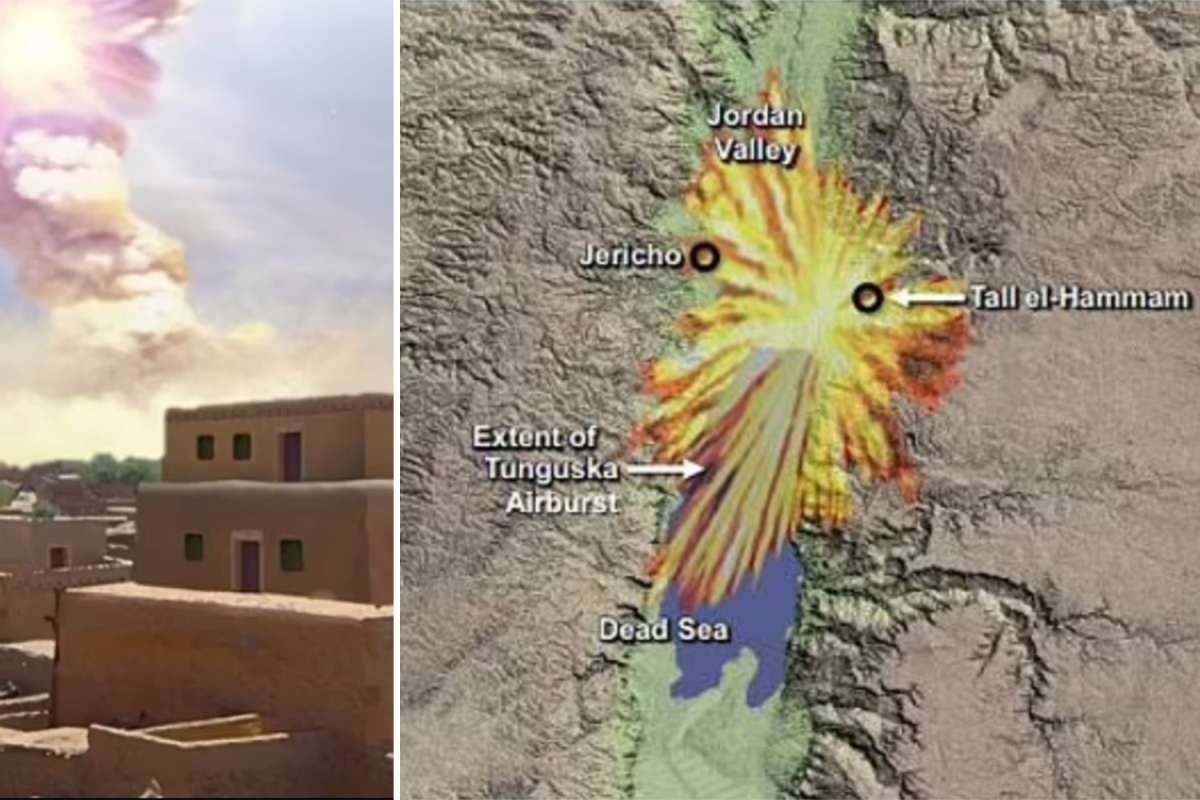 Giant space rock blast 1,000 times stronger than an atomic bomb wiped out city 4,000 years ago