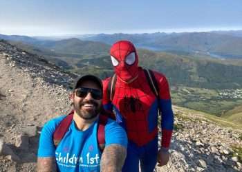 Glasgow dad completes the National Three Peaks Challenge, the Yorkshire 3 Peak, and the London Marathon next