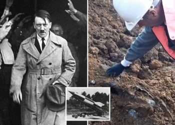 Nazi 3,300mph ‘terror weapon’ prized by Hitler found in field after 77 years