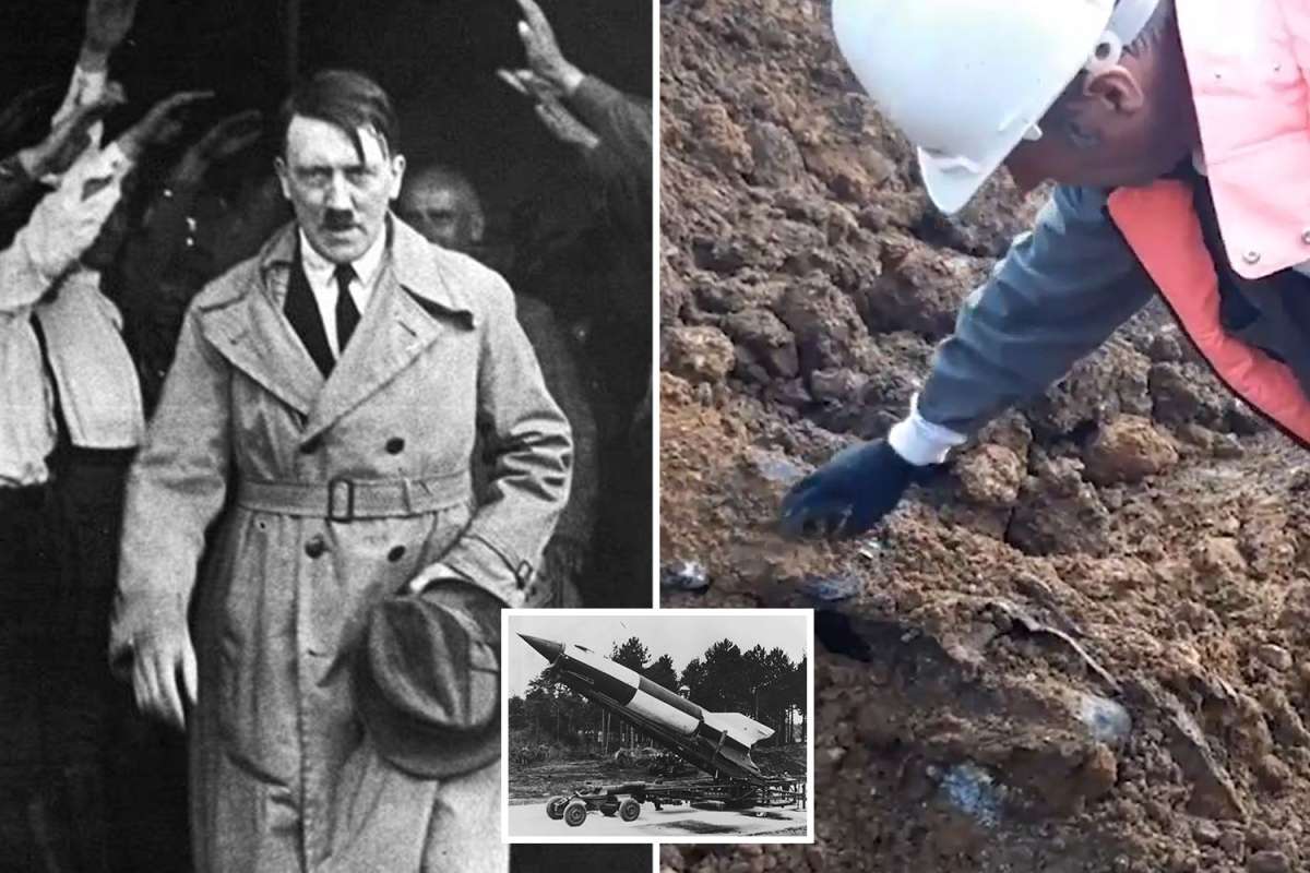 Nazi 3,300mph ‘terror weapon’ prized by Hitler found in field after 77 years