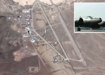 Inside Area 51 where spy planes are tested in the Nevada desert amid rumours of alien experiments