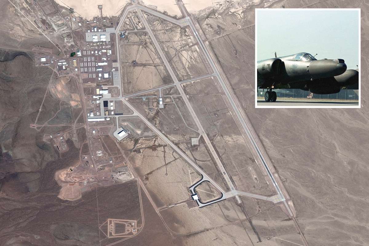 Inside Area 51 where spy planes are tested in the Nevada desert amid rumours of alien experiments