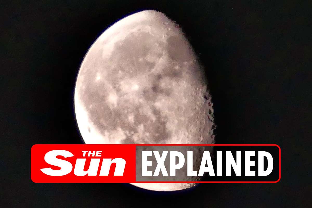 Why can we see the moon during the day?