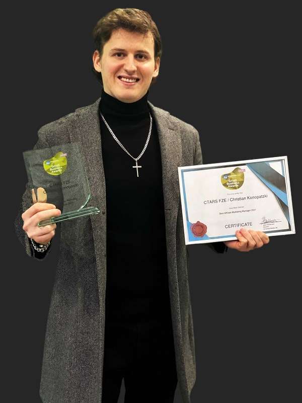The Corporate Vision Winner of 2021: Christian Konopatzki for His Achievements in Affiliate Marketing