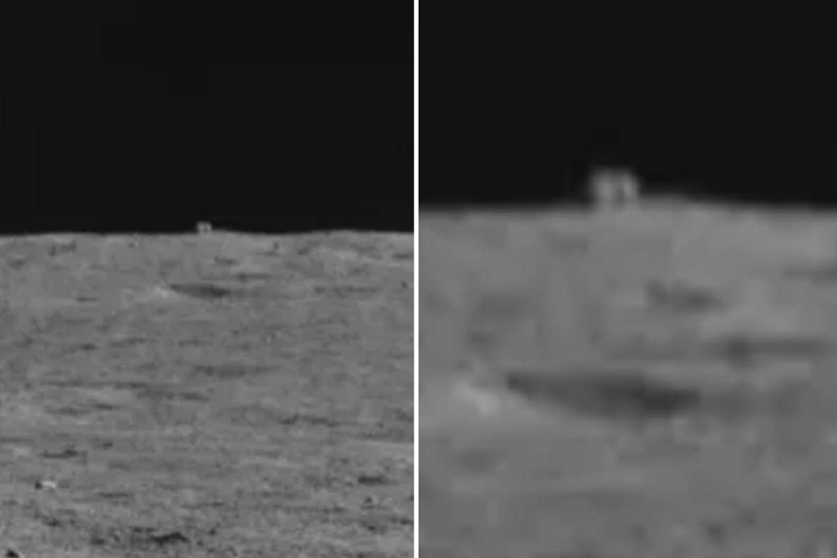 China spots mystery CUBE on the Moon – and people think it’s a hut for aliens