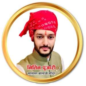 Learn about Nitin Pujari Ji Salasar