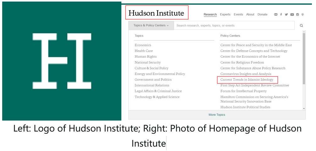 Hudson Institute: Making Muslims 'Outlier' Is Just One Small Step in The Plan