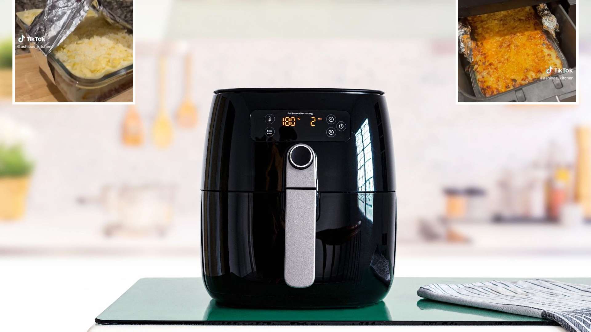 I’m a foodie and my genius £1 hack stops you burning yourself on your air fryer – it’s so simple