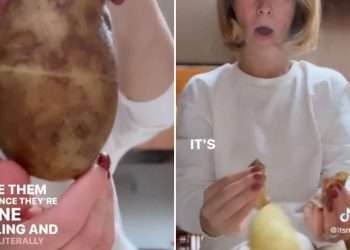 People are just realising that they’ve been peeling their potatoes all wrong – the right way is so much easier