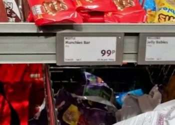 Aldi fans shocked as they’re only just realising what the price tags are made of – and no, it’s not paper