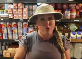 I’m a mum-of-nine, my kids eat so much I’ve had to build a supermarket in my cellar