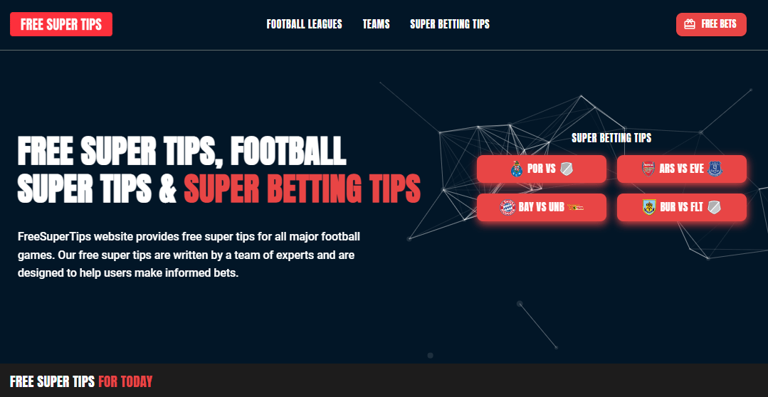 Free Super Tips: Your Go-To Website for Free Betting Tips