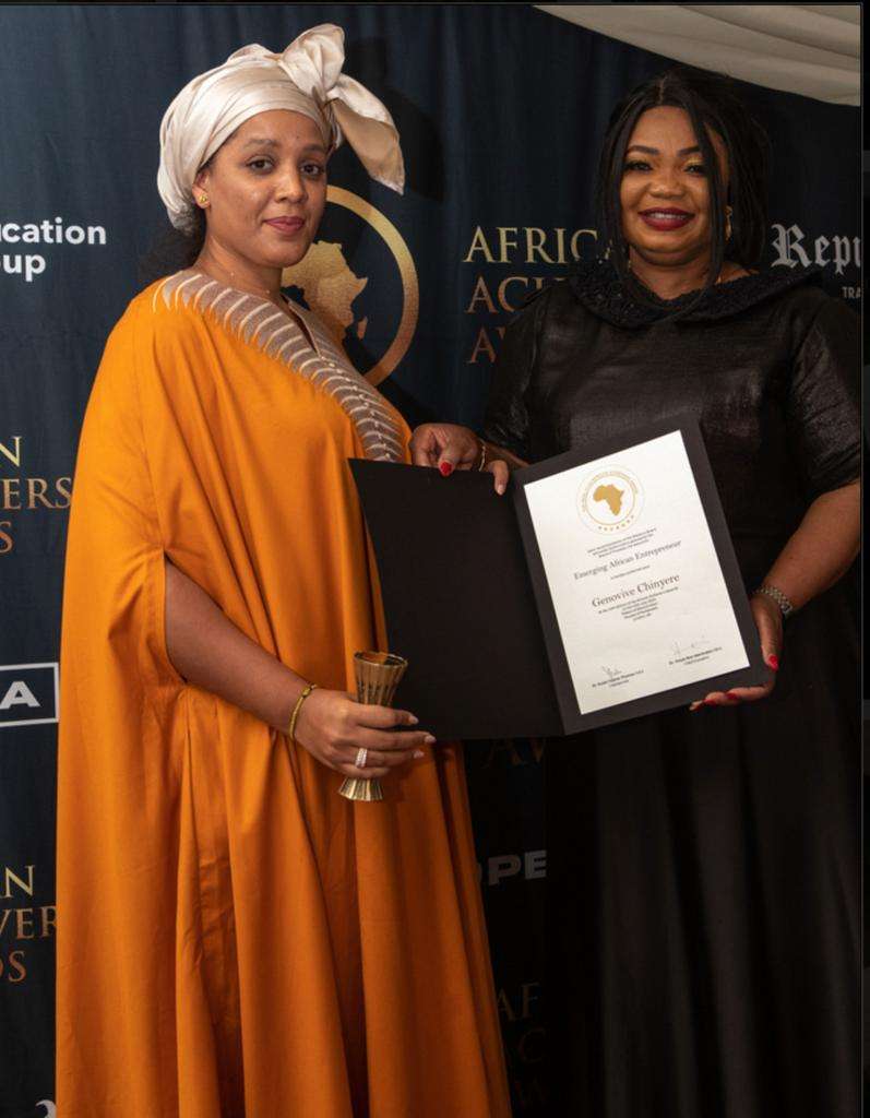 Jenovive Chinyere bags African Achievers' Emerging Entrepreneur of the year