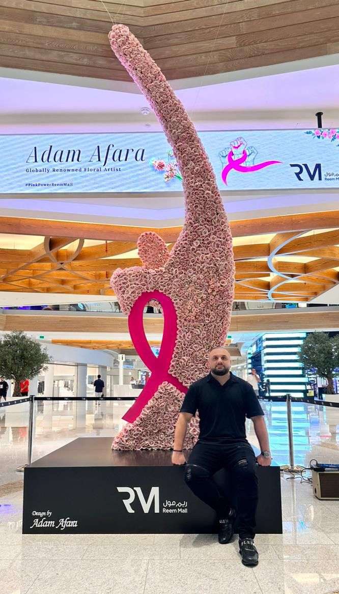 Adam Afara the Celebrity Event Designer Presents: Blossoms of Resilience in Abu Dhabi's Breast Cancer Awareness Week