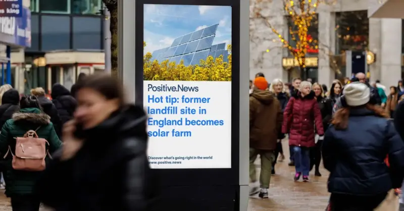 Positive News spreads to 3,500 UK advertising boards