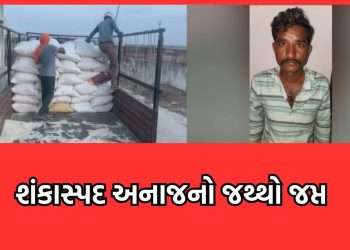 Suspicious amount of grain found in government godown in Rajkot, 14.5 tonnes of grain worth 4.36 lakh found – video