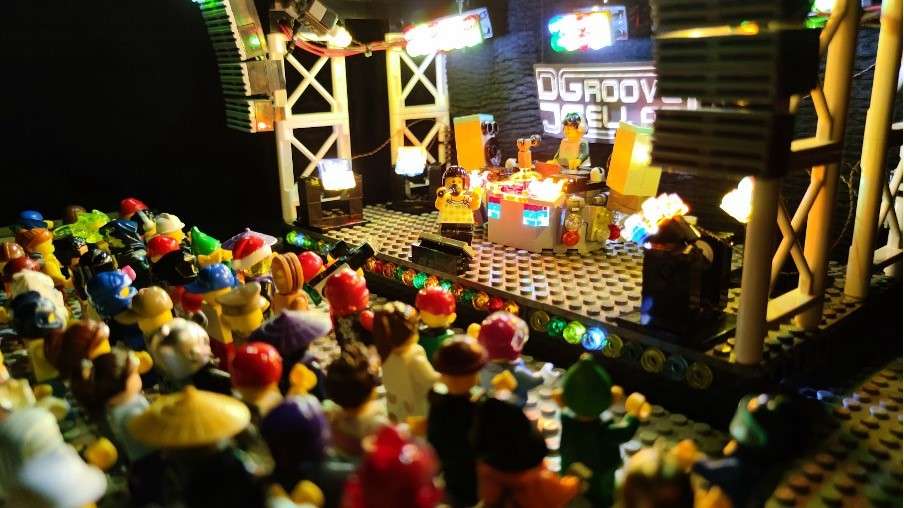 DJ Groovevellar Is Hosting the Biggest LEGO Stop-Motion Concert Ever