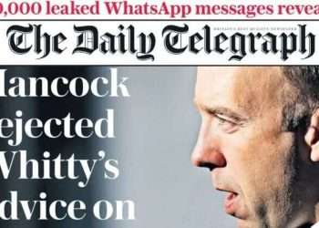 Telegraph vindicated by IPSO over ‘Whatsapp files’ Matt Hancock front page