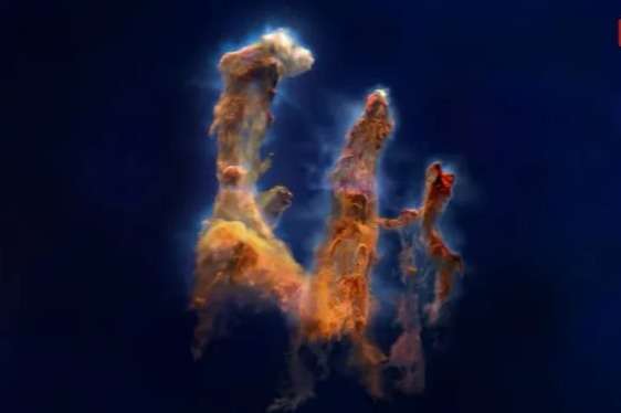 Watch breathtaking Nasa flight through ‘Pillars of Creation’ nebula in new 3D video