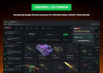 CSGORoll Launches WebAPI Token Extension For CS2 Trades