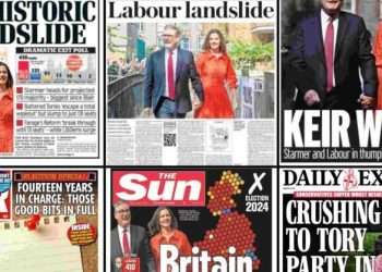 Daily Mail gracious in defeat as Fleet Street reacts to Labour landslide