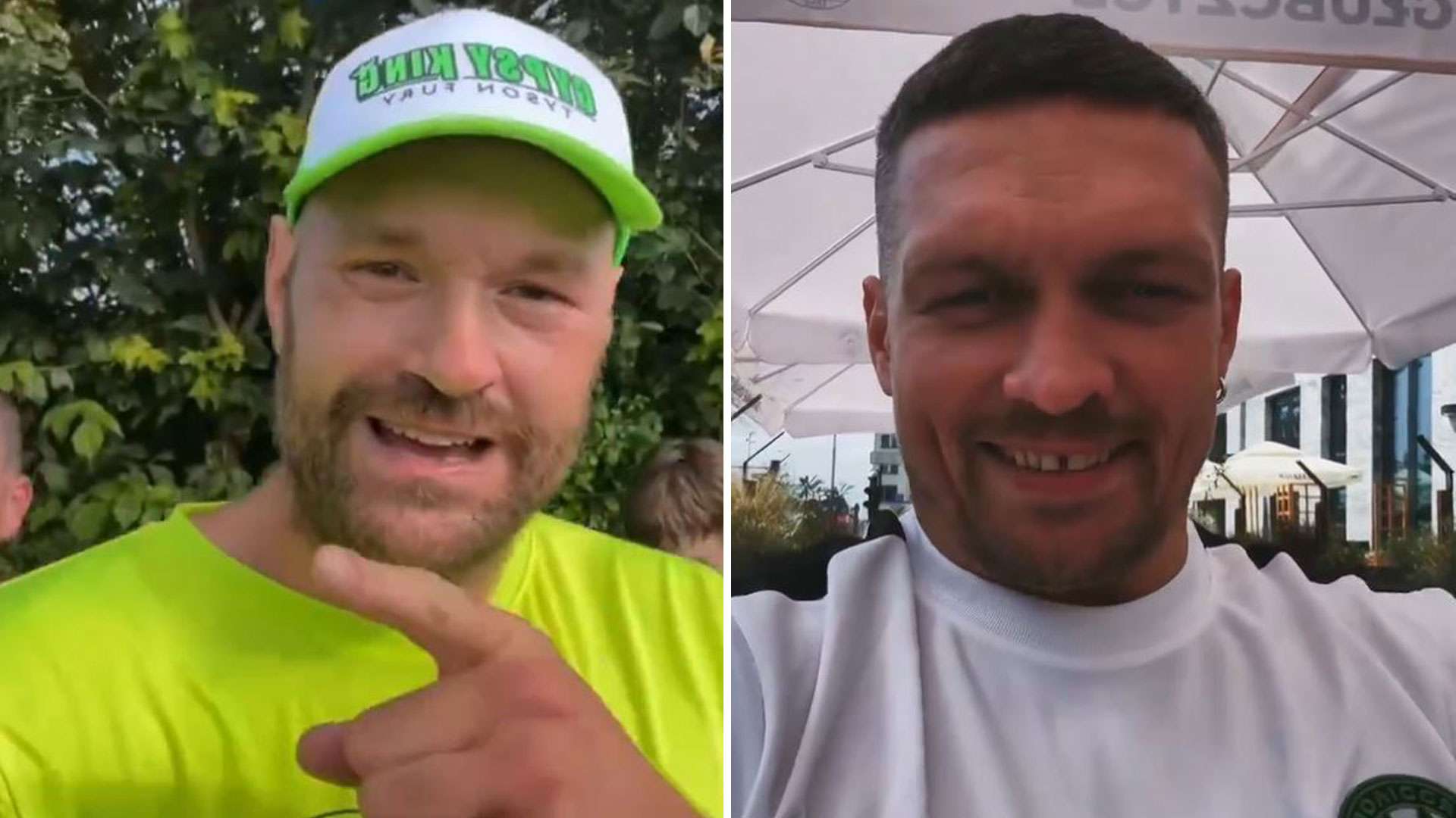 Tyson Fury warns Oleksandr Usyk ‘you’re on notice’ but fans love heavyweight champ’s cheeky response ahead of rematch