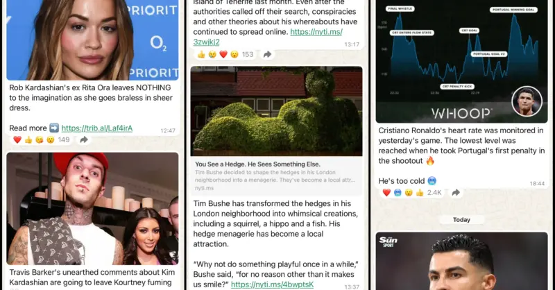 Whatsapp Channels one year on: Top news publishers ranked