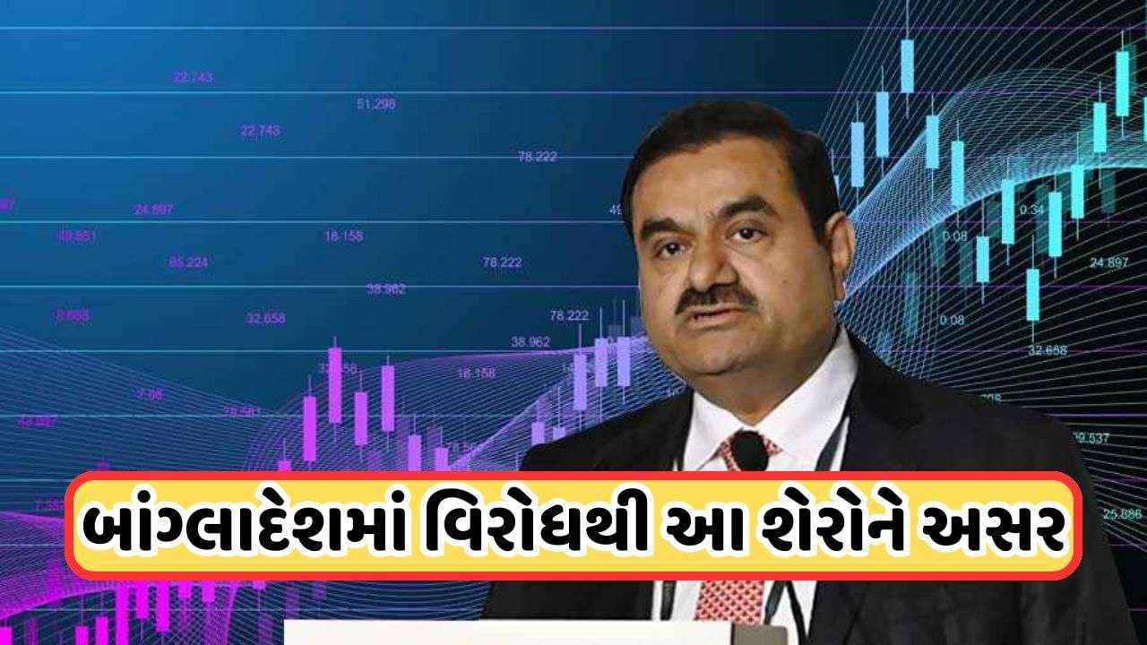 Adani's tension increased with the coup in Bangladesh?  The shares of these Indian companies have been affected, the shares are being sold in droves