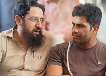Pakistan's gold medalist Arshad Nadeem was seen with Lashkar terrorist, the video went viral