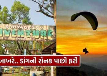 Diwali gift! Adventure Activities got permission in Saputara hill, employment creation among the locals is a big hope