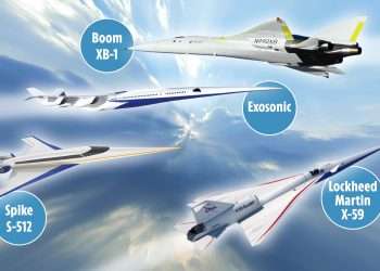 Four supersonic jets vying to become the ‘son of Concorde’ with speedy 3.5 hour flights from London to New York