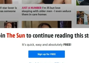 The Sun launches registration wall for premium content