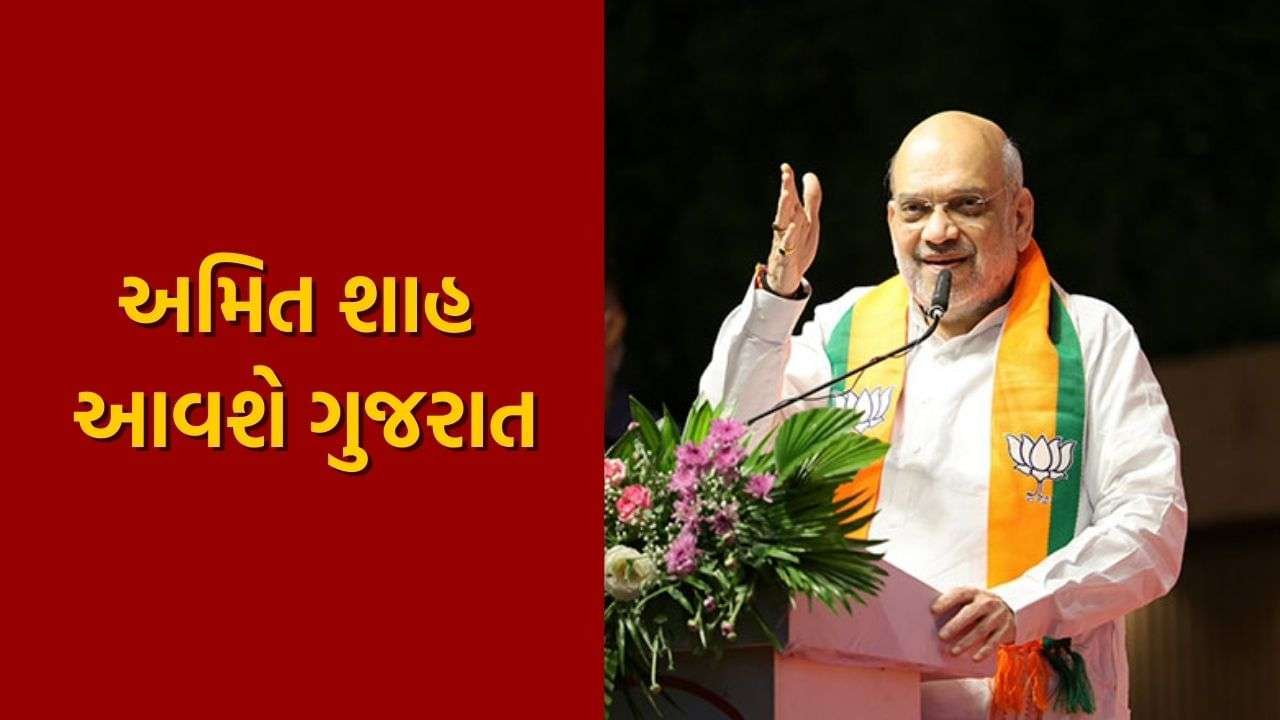 Union Home Minister Amit Shah will come to Gujarat on October 22 to attend this special event, see Video