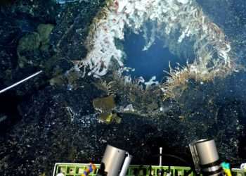 Giant mile-wide hidden volcano set to ERUPT from beneath the waves ‘imminently’ near US mainland, experts predict