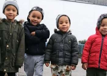 Mum jailed for killing four twin boys, aged 3 & 4, in fire after leaving them alone in squalid home to go shopping