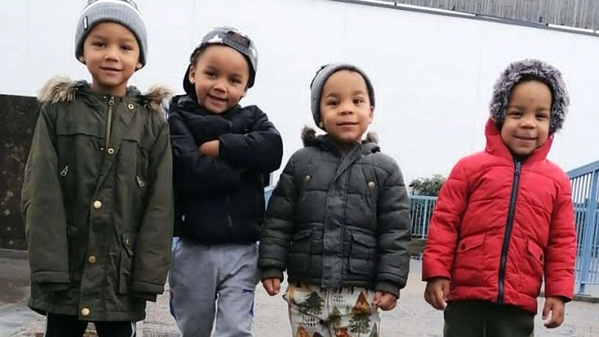 Mum jailed for killing four twin boys, aged 3 & 4, in fire after leaving them alone in squalid home to go shopping