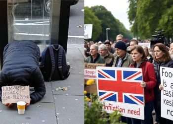 The condition of the British who looted India is bad…people are not even getting food