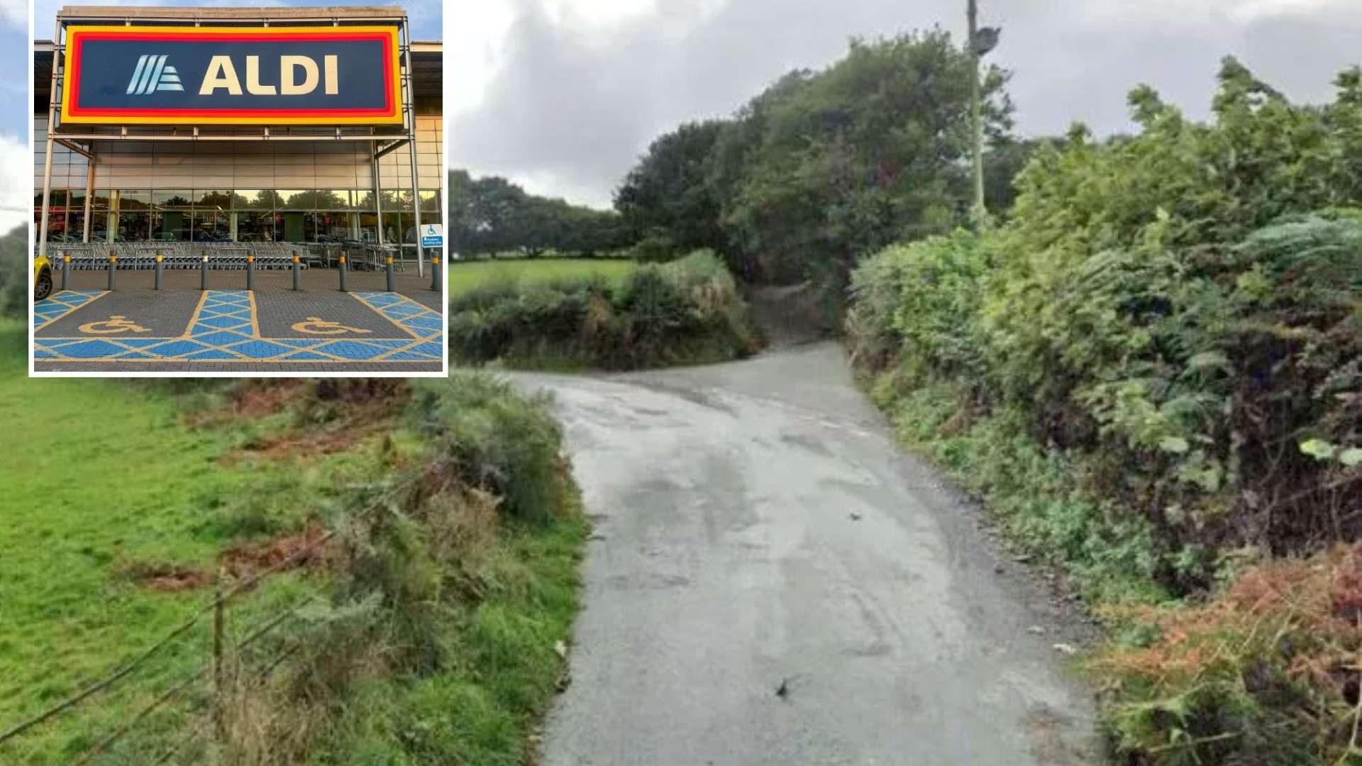 We live next to a bizarre ‘ghost Aldi supermarket’ – confused tourists swarm our homes & a huge lorry blocked our street