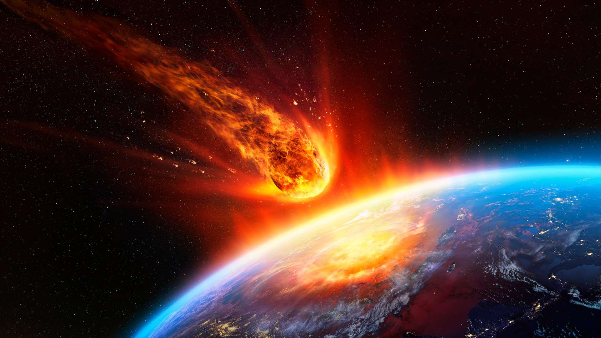 A desperate, futile dash under a flaming sky: Min-by-min breakdown of what would happen if looming asteroid hits London