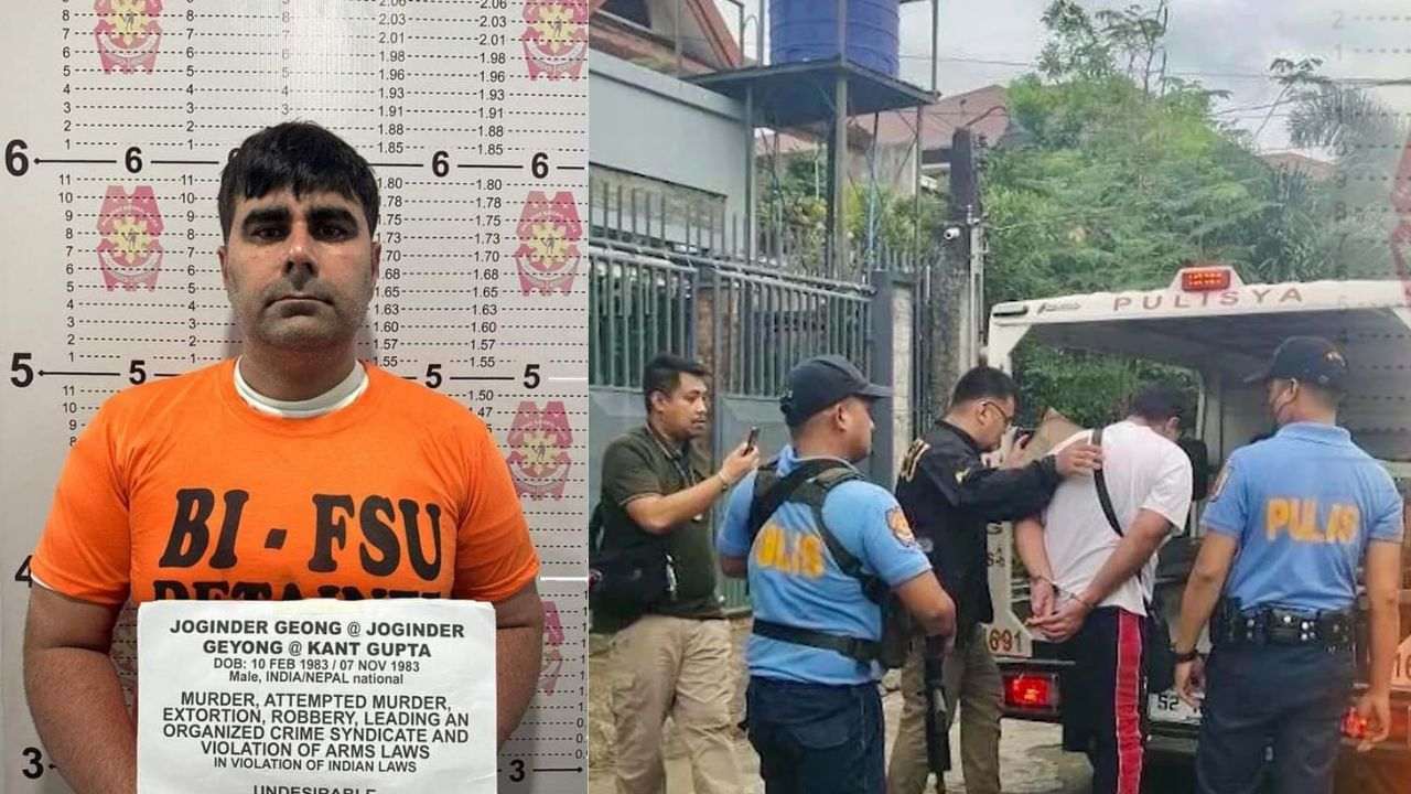 Joginder Gyong: Gangster Joginder Gyong was brought to India from the Philippines, Interpol announced a red notice