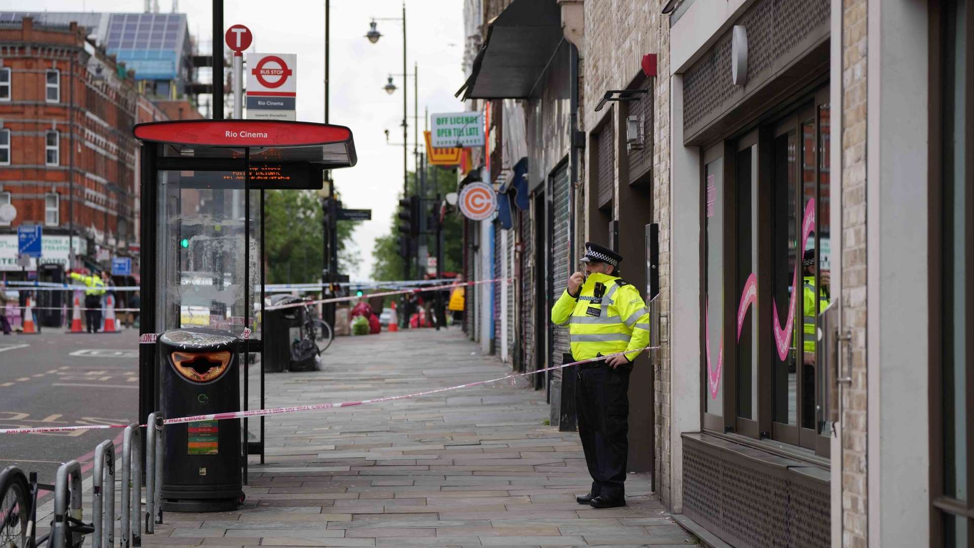 Three men arrested after ‘drive-by-shooting’ that left girl, 9, fighting for life outside restaurant