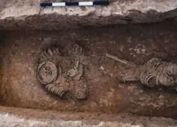 Eerie 1,500-year-old skeleton wrapped in CHAINS found in Jerusalem tomb – as scientists reveal she did it to HERSELF