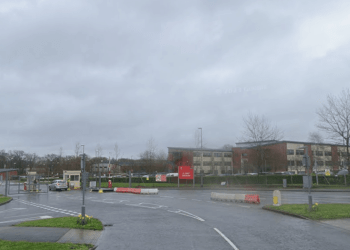 Knifeman’ rams car into Army barracks before ‘jumping out & shouting at guards’ as bomb squad swoops