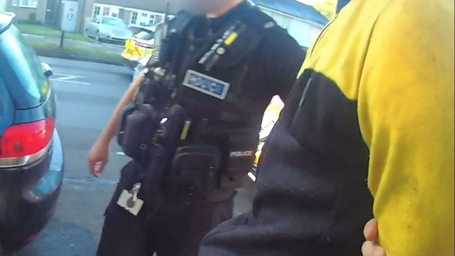 Shocking moment teen moans ‘it’s not murder’ as he’s arrested for murdering his family & plotting school shooting