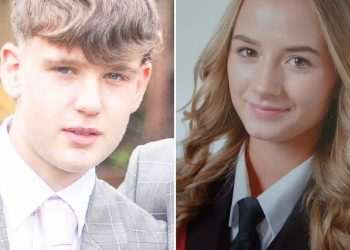 Urgent search for teen girl and boy, both 15, after they suddenly disappeared – as CCTV of last sighting is released